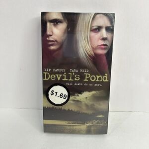 Devil's Pond Till Death Do Us Part (VHS, 2003) Tara Reid, Watermarks